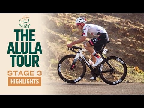 UPHILL BATTLE | AlUla Tour 2026 | Stage 3 | Highlights
