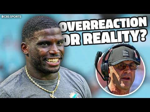 Is Tyreek Hill Done in Miami? Can Baltimore Win Another SB Under Harbaugh? | Overreaction or Reality