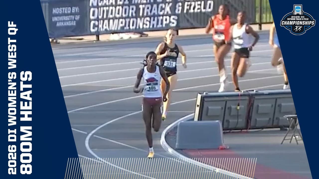 Arkansas' Sanu Jallow-Lockhart misses 800m NCAA record by 0.01 seconds, No. 2 all-time