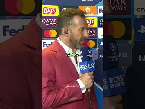 Alessandro Del Piero explains why Arsenal has the advantage over Atlético Madrid #UCLToday #UCL