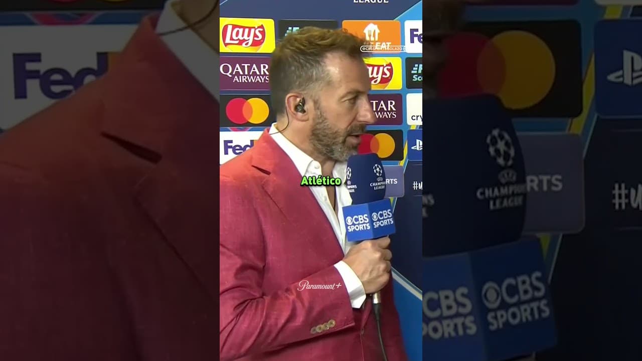 Alessandro Del Piero explains why Arsenal has the advantage over Atlético Madrid #UCLToday #UCL