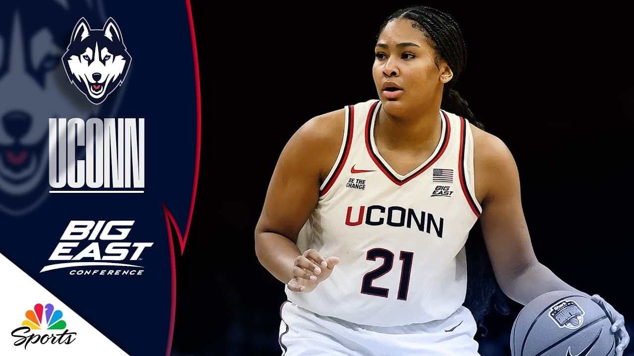 Highlights: Sarah Strong's Wooden Award-winning season for UConn | Big East Basketball | NBC Sports