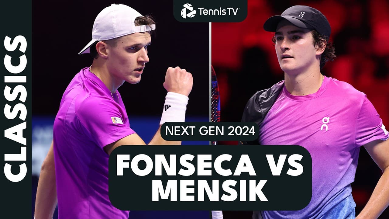 Joao Fonseca vs Jakub Mensik INSANE Five-Set Thriller 😱 | Next Gen Finals 2024 Extended Highlights