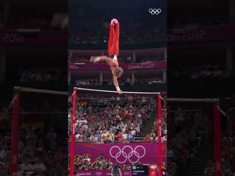 No matter how many times you fall, rise again. Epke Zonderland showed us how it’s done. #Gymnastics