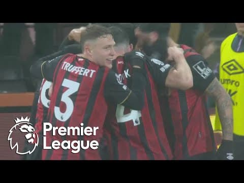 Enes Unal's exquisite skill brings Bournemouth level with West Ham | Premier League | NBC Sports