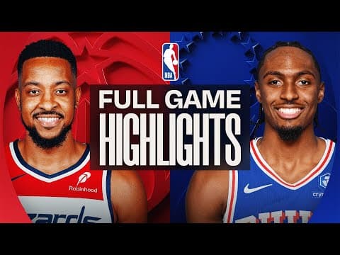 WIZARDS at 76ERS | FULL GAME HIGHLIGHTS | December 2, 2025