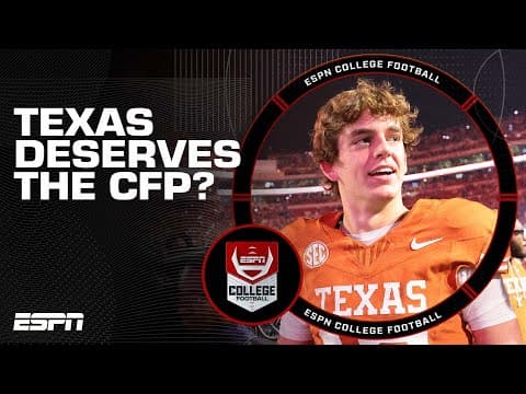 College Playoffs Controversy: Longhorns In or Out? | The CFB Show 🏈