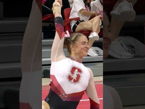 Things we love to see: Anna’s floor routine #stanford #stanfordcardinal #ncaagymnastics #gymnast
