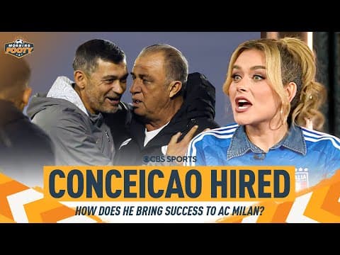 THREE things Sérgio Conceição NEEDS to do to bring success to AC Milan | CBS Sports Golazo