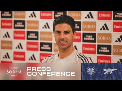 PRESS CONFERENCE | Mikel Arteta on Leeds United | Team news, Max Dowman's new deal and more! | EPL