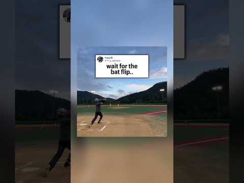 he threw his bat 🤯