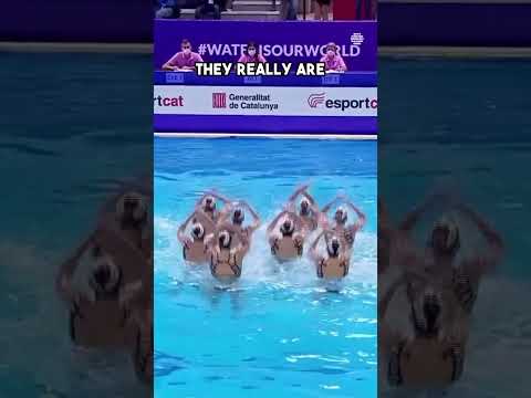 Intense Choreography From Team Italy  #artisticswimming #choreography #swimming