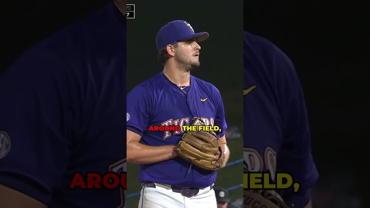 Hot mics in college baseball are the best. 🤣 #baseball #collegebaseball