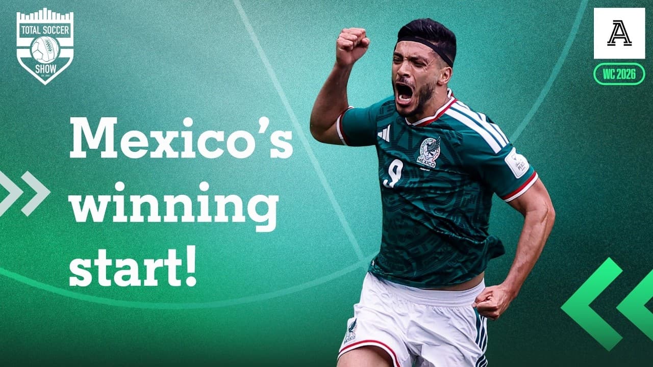 Mexico get the World Cup party started!