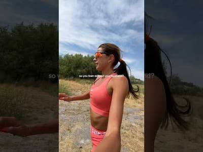 better together 🙂‍↕️🤝 #run #runners #couple #training