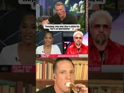 Guy Fieri stopped Pat in his tracks 😅