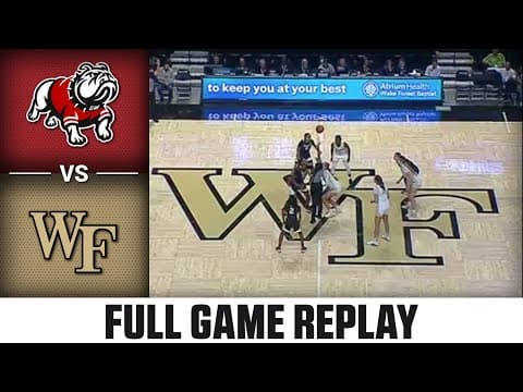 Gardner-Webb vs. Wake Forest Full Game Replay | 2025-26 ACC Women's Basketball