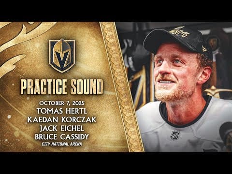 🎥 SOUND: Hertl, Korczak, Eichel & Cassidy