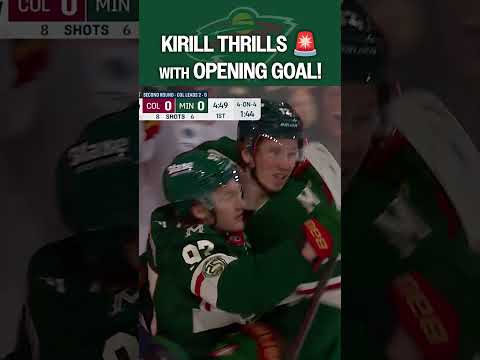 THRILLING goal kicks off GAME 3! 🔥