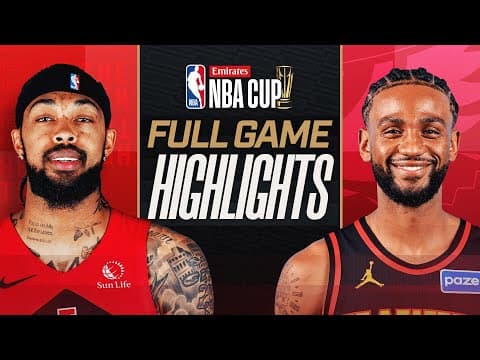 RAPTORS at HAWKS | FULL GAME HIGHLIGHTS | November 7, 2025