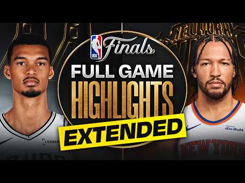 EXTENDED: #2 SPURS at #3 KNICKS | FULL GAME 4 HIGHLIGHTS | June 10, 2026