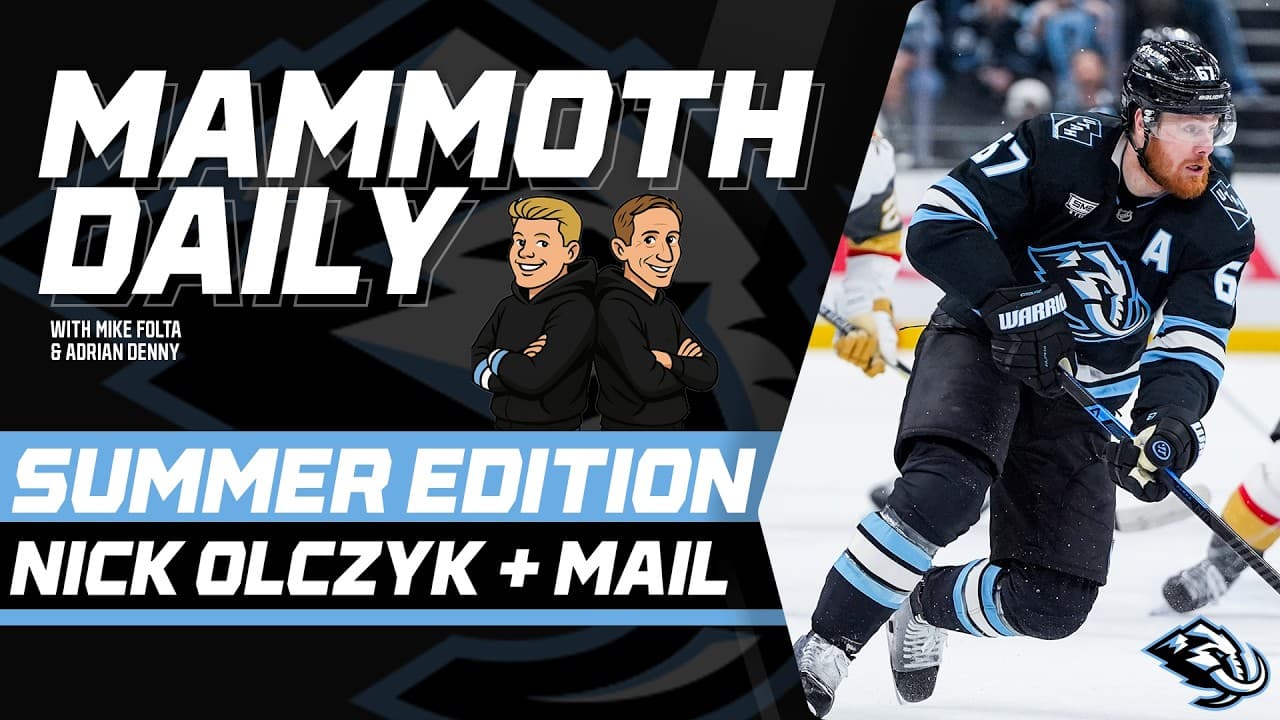 Mammoth Daily | Jun. 9, 2026: Nick Olczyk Before Game 4, Mailbag, Fun Questions at NHL Combine