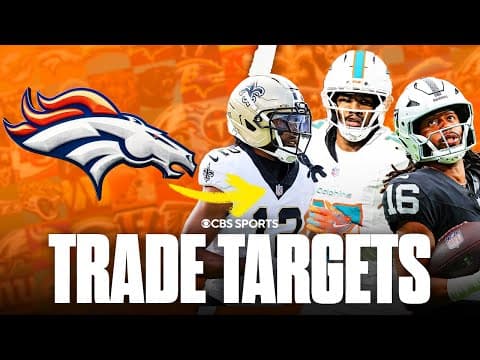 5 trades the Denver Broncos COULD MAKE ahead of the NFL Trade Deadline 👀
