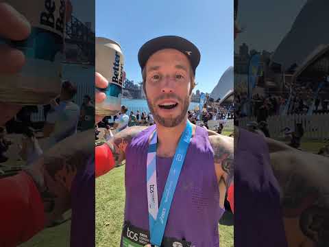 Before vs After #sydneymarathon 😁