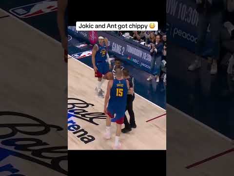 Jokic and Ant 👀