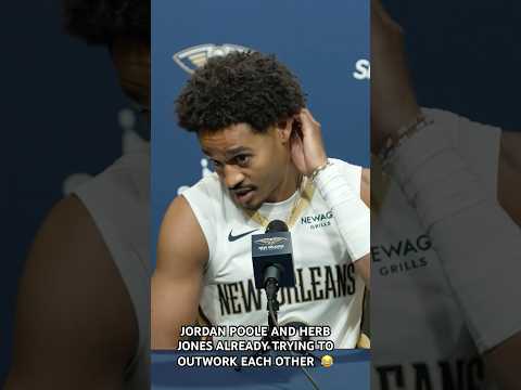 Jordan Poole is an early bird 😂