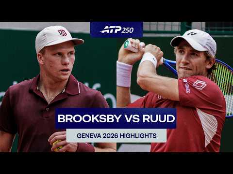 Jenson Brooksby vs Casper Ruud Highlights | Hamburg 2026 Round 2