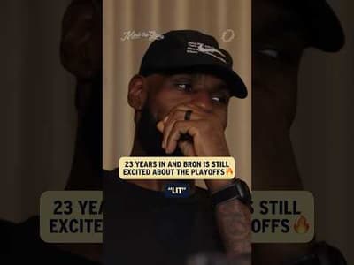 There’s nothing like the postseason for LeBron. New Ep drops tomorrow 9am ET.