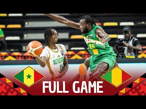 Group Phase | Senegal v Mali | Full Basketball Game | FIBA AfroBasket 2025