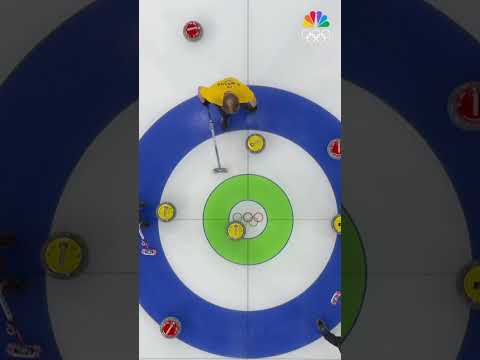Sweden didn't feel the pressure on securing their spot in the final of the curling mixed doubles!