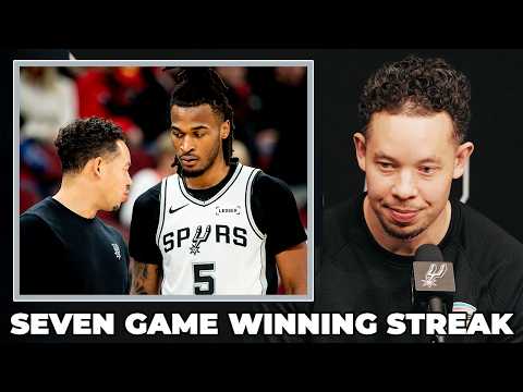 Mitch Johnson On Spurs Adding to Winning Streak
