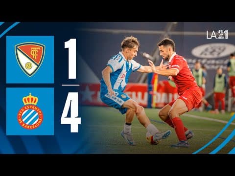 RESUM | Terrassa FC 1-4 Espanyol B | 2a RFEF 25-26