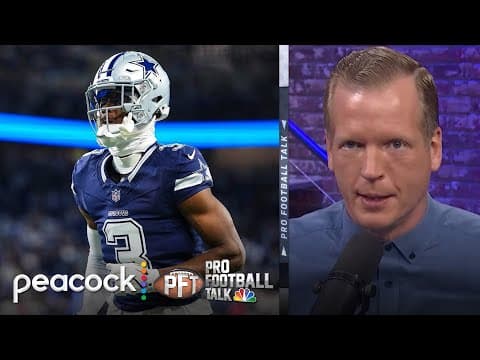 Brian Schottenheimer not worried about George Pickens' effort | Pro Football Talk | NFL on NBC