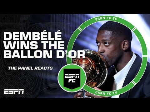 Ballon d’Or Reaction 🏆 Was Dembélé the right choice over Yamal? | ESPN FC