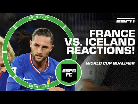 France vs. Iceland World Cup Qualifier Reaction 👀 'A game to FORGET' - Leboeuf | ESPN FC