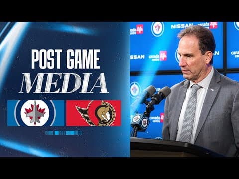 LIVE: Postgame vs. Senators | January 3, 2026
