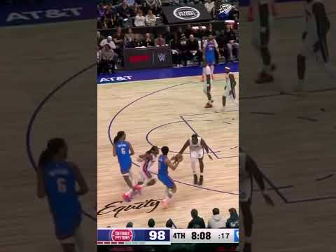 JWill leaving it all on the floor 😤 #okcthunder