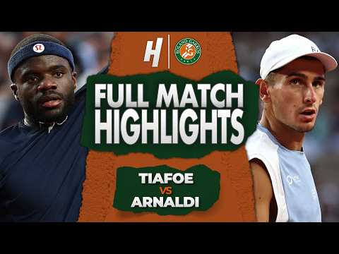 Frances Tiafoe vs Matteo Arnaldi - FULL Match Highlights | Round 4 | Roland Garros 2026