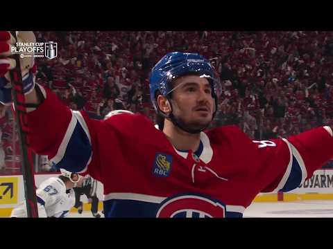 Bell Centre EXPLODES for Texier's early goal in Game 3!