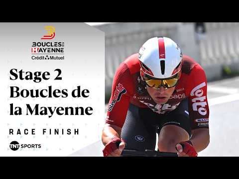 SENSATIONAL VICTORY! 👏 | Men's Boucles de la Mayenne Stage 2 Final KM's | TNT Sports Cycling