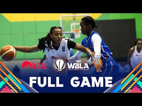 LIVE - REG v FBA | FIBA Women Basketball League Africa 2025 | Group Phase