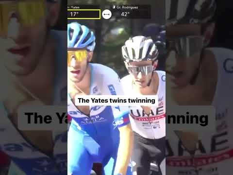 Twinning! 🔥 When Simon and Adam Yates were perfectly in sync during the 2023 Tour de France! 😮