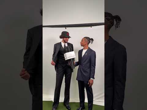 BEHIND THE SCENES AT NBA DRAFT WITH ALLEN GRAVES 🤳
