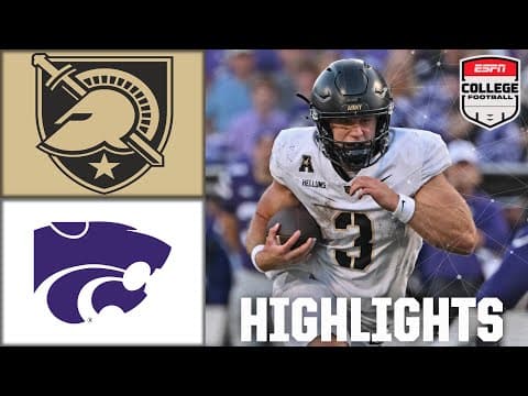 Army Black Knights vs. Kansas State Wildcats | Full Game Highlights | ESPN College Football