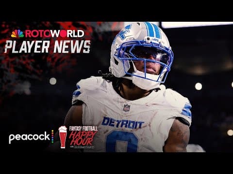 Jahmyr Gibbs is overtaking the Detroit Lions backfield | Fantasy Football Happy Hour | NFL on NBC