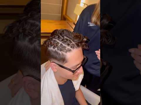 GRWM with Ranjuo Tomblin 💇‍♂️ #grwm #routine #artisticswimming